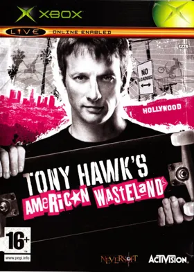 Tony Hawks American Wasteland (USA) box cover front